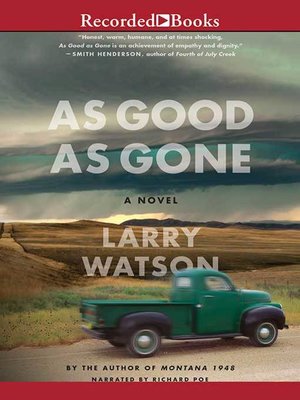 cover image of As Good As Gone